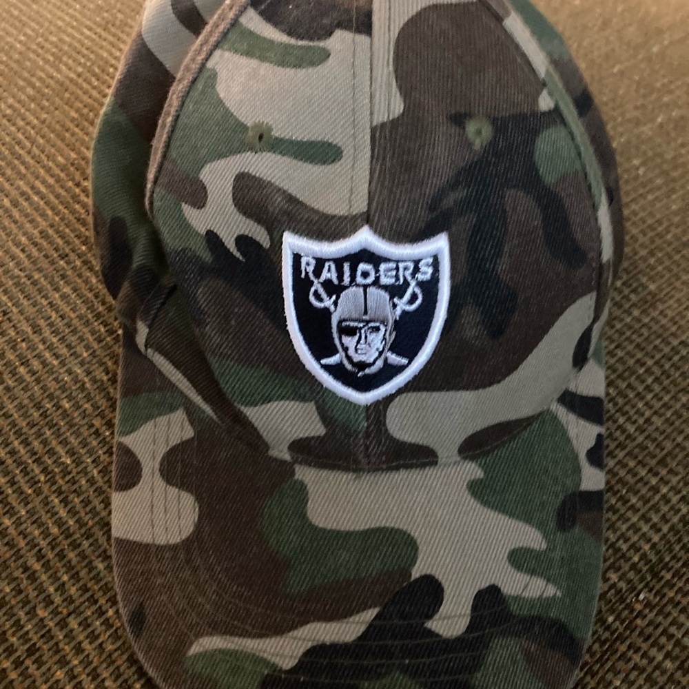 Raiders Camo Hat